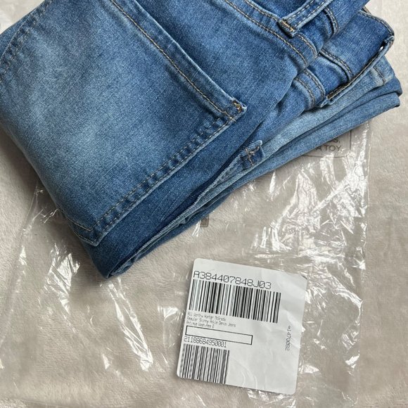 All Worthy Hunter McGrady Skinny Ankle Denim Jeans size 0 Blue A384407 NWT - Picture 6 of 6